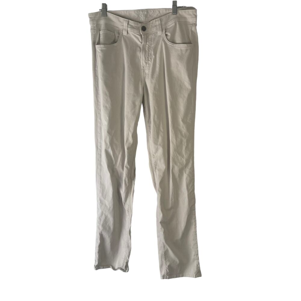Straight Down Men's Size 34 X 34 Cream‎ Straight Leg Jeans